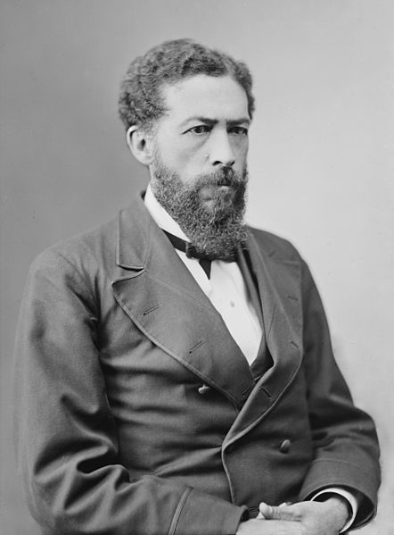 John Mercer Langston, a former slave,